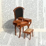 Art Nouveau dressing table